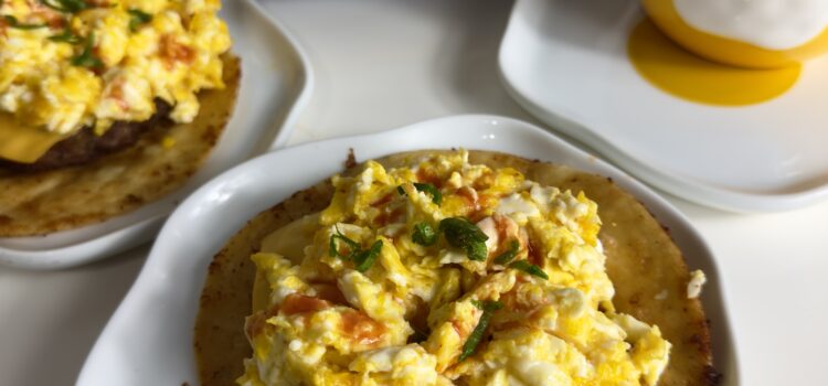 Breakfast Smashed Tacos